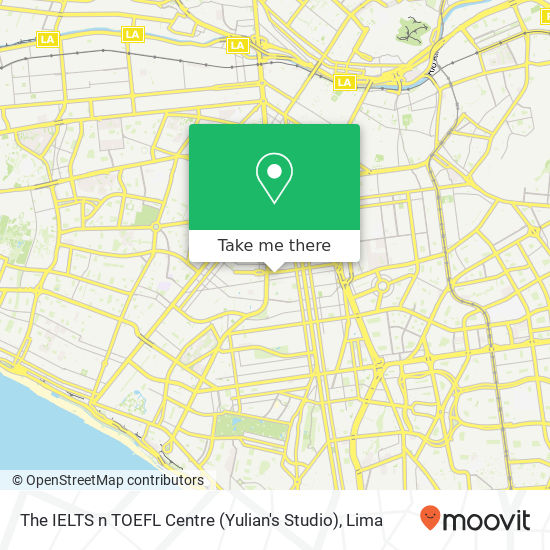 The IELTS n TOEFL Centre (Yulian's Studio) map