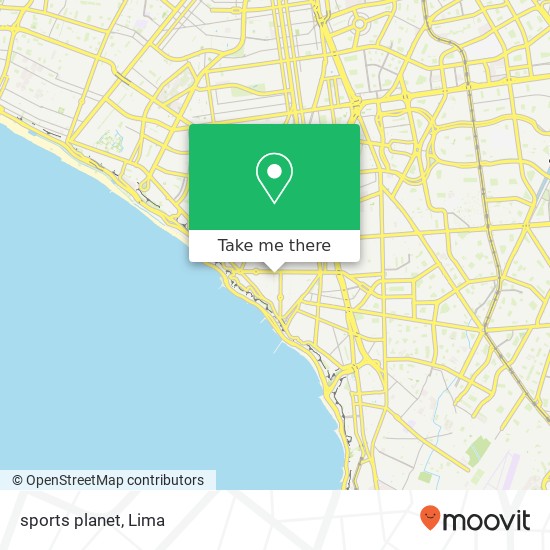 sports planet map