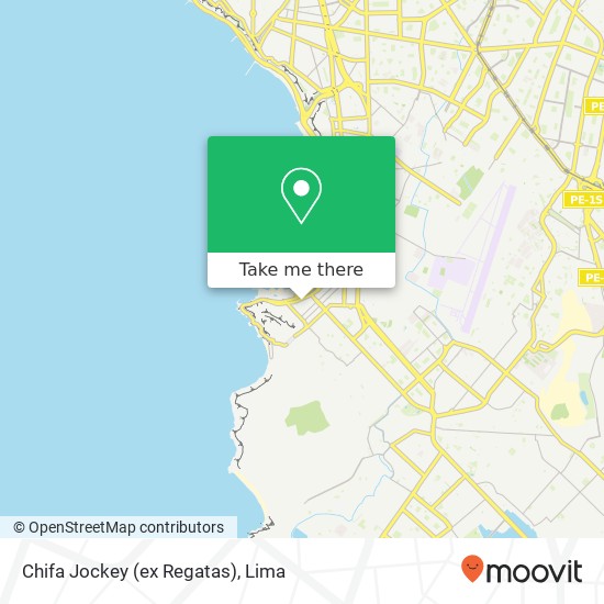 Chifa Jockey (ex Regatas) map