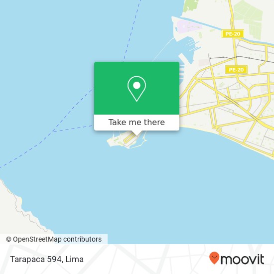 Tarapaca 594 map