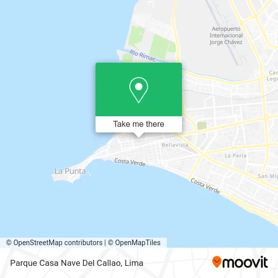 Parque Casa Nave Del Callao map