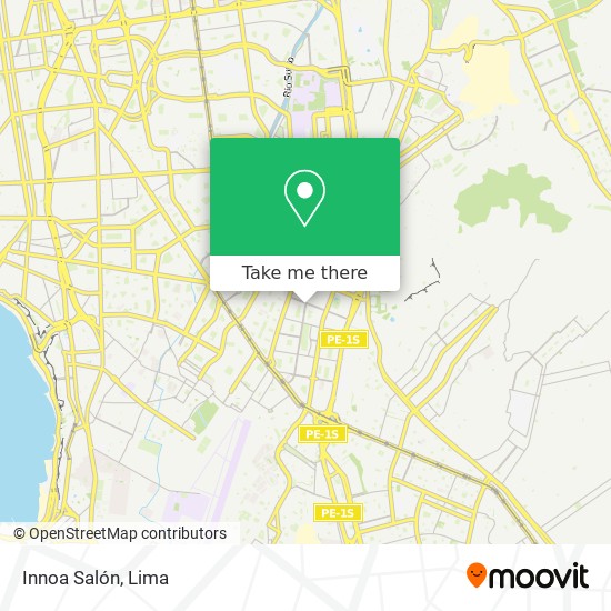 Innoa Salón map