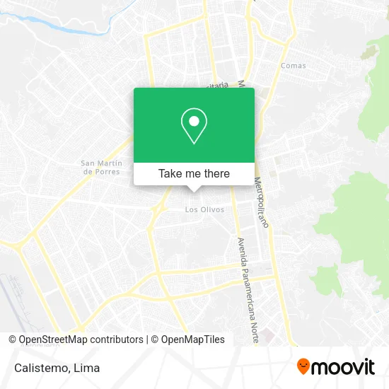 Mapa de Calistemo