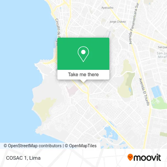 Mapa de COSAC 1