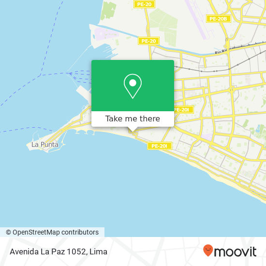 Avenida La Paz 1052 map