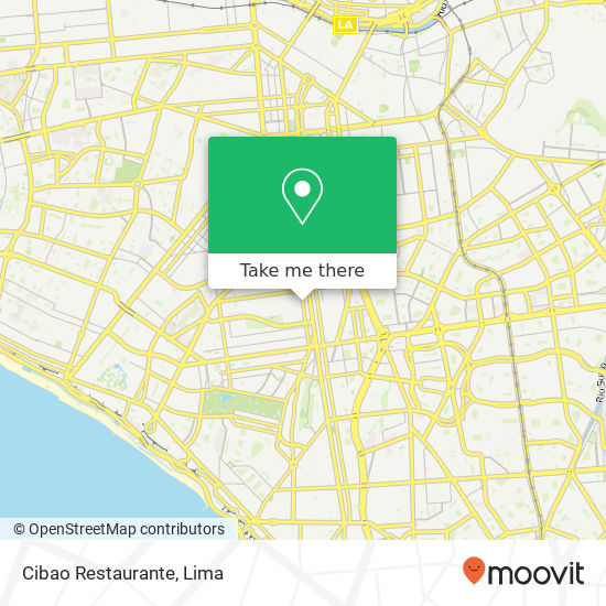 Cibao Restaurante map
