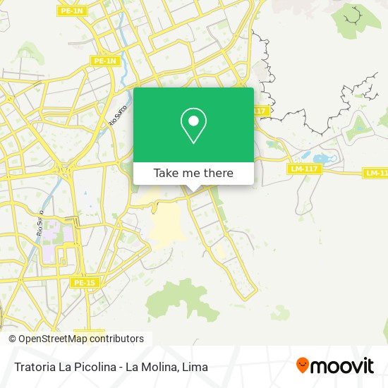 Tratoria La Picolina - La Molina map