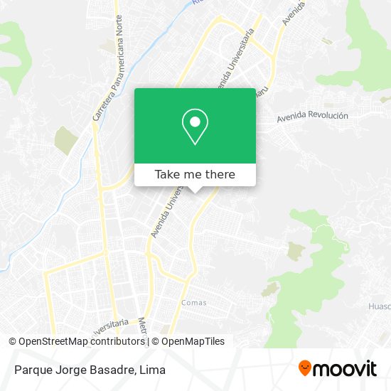 Parque Jorge Basadre map