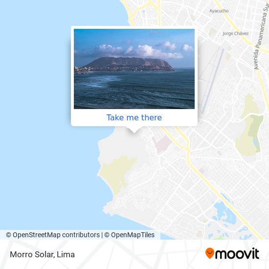 Morro Solar map