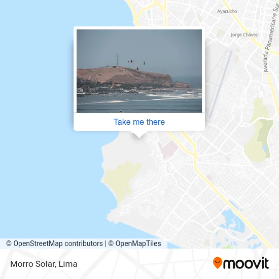 Morro Solar map