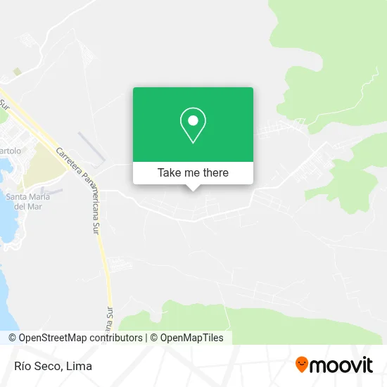 Río Seco map