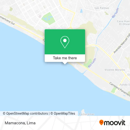 Mamacona map