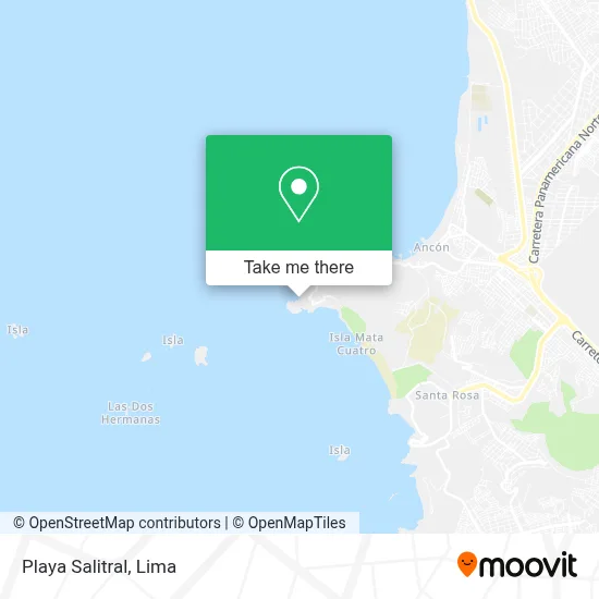 Playa Salitral map