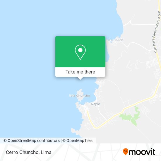 Mapa de Cerro Chuncho