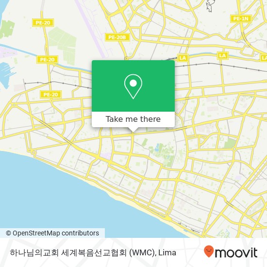 하나님의교회 세계복음선교협회 (WMC) map