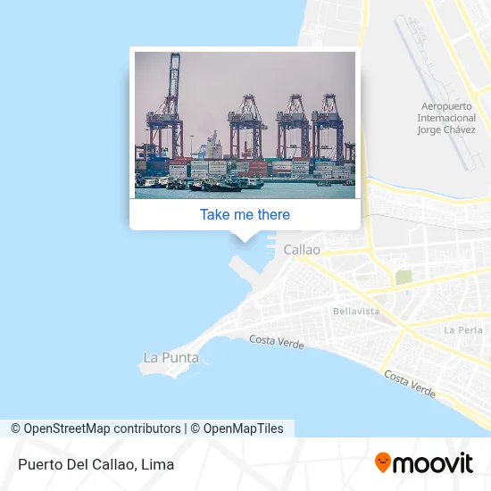 Puerto Del Callao map