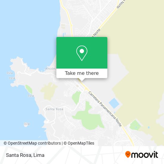 Santa Rosa map