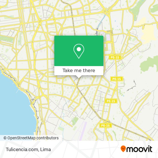 Tulicencia.com map