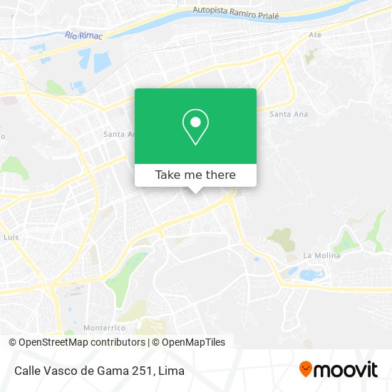 Calle Vasco de Gama 251 map