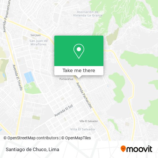 Santiago de Chuco map