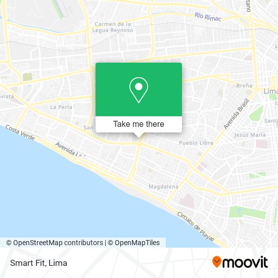 Smart Fit map