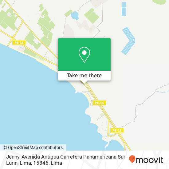 Jenny, Avenida Antigua Carretera Panamericana Sur Lurin, Lima, 15846 map