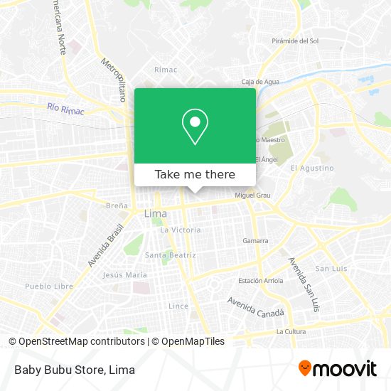 Baby Bubu Store map