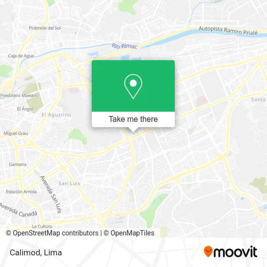 Mapa de Calimod