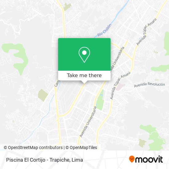 Piscina El Cortijo - Trapiche map