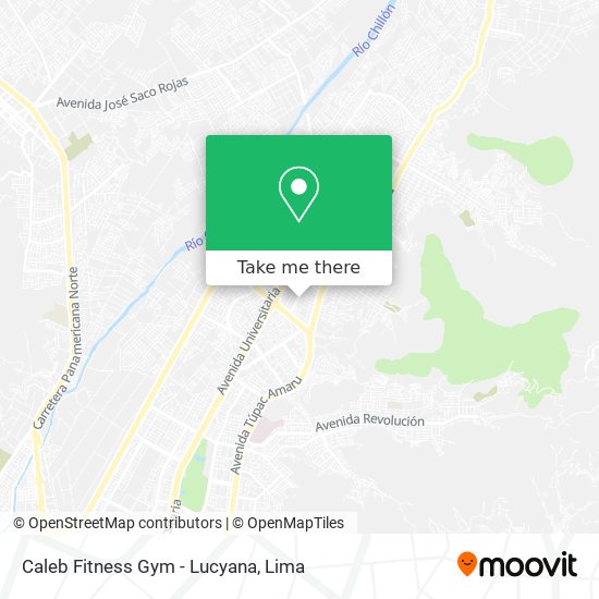 Caleb Fitness Gym - Lucyana map