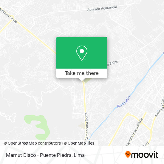 Mamut Disco - Puente Piedra map