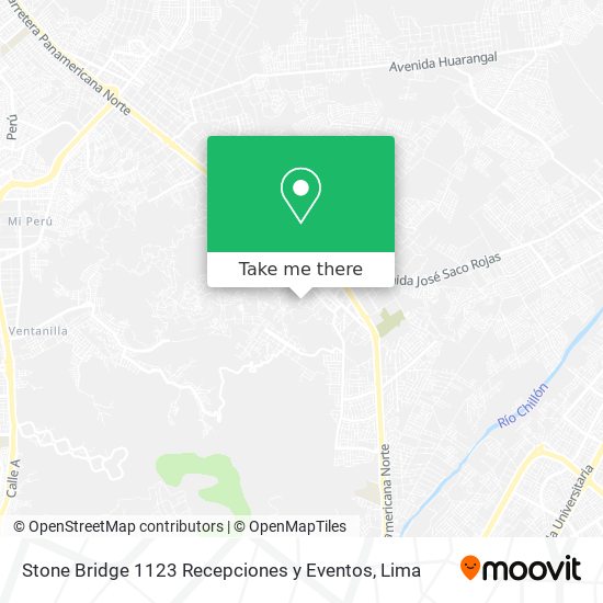 Stone Bridge 1123 Recepciones y Eventos map