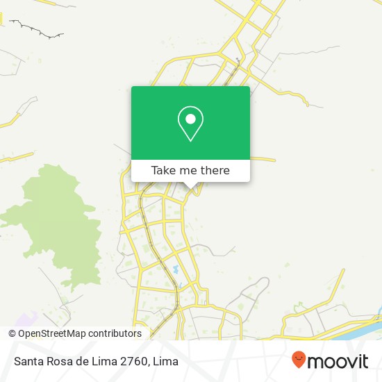 Santa Rosa de Lima 2760 map