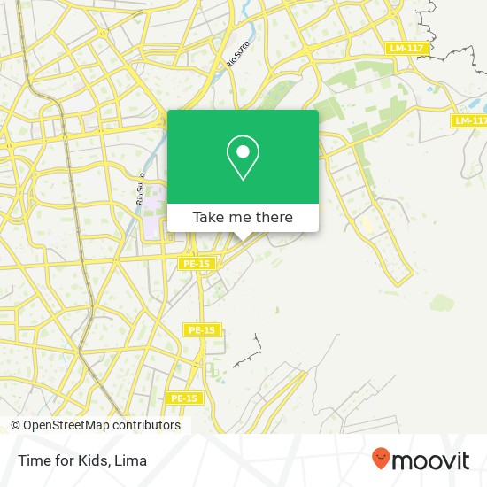 Time for Kids map