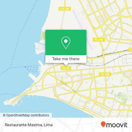 Restaurante Maxima map