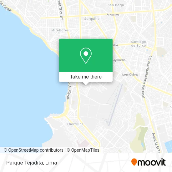 Parque Tejadita map