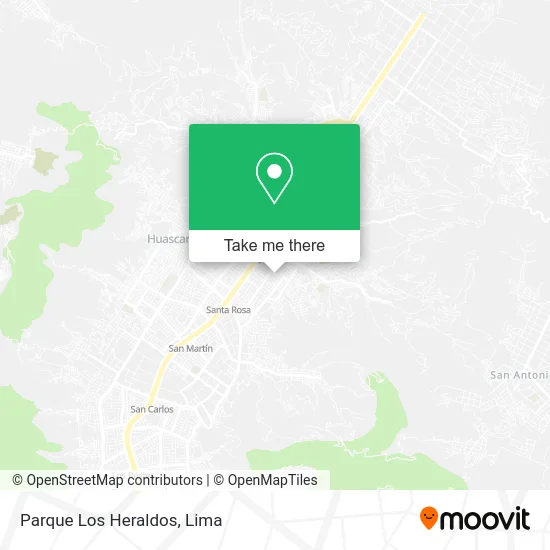 Parque Los Heraldos map