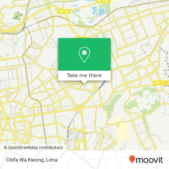 Chifa Wa Kwong map