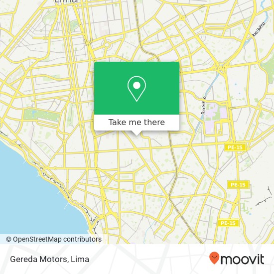 Gereda Motors map