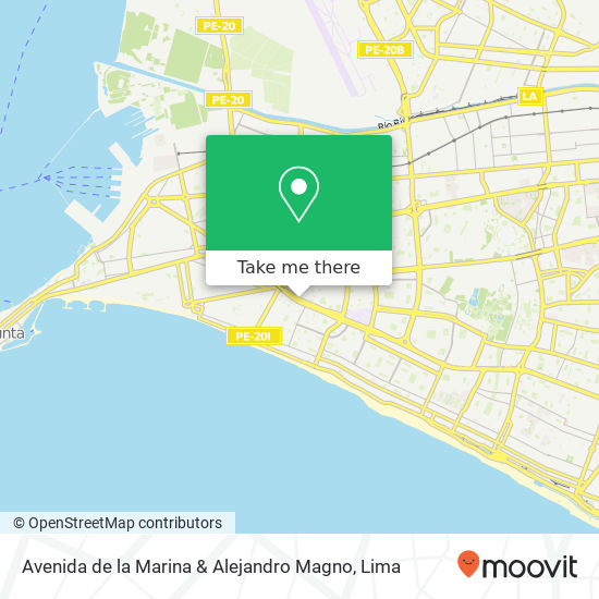 Avenida de la Marina & Alejandro Magno map