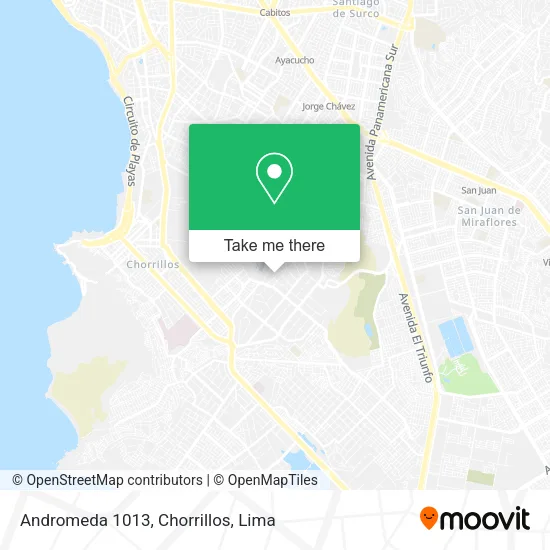 Mapa de Andromeda 1013, Chorrillos