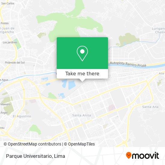 Parque Universitario map