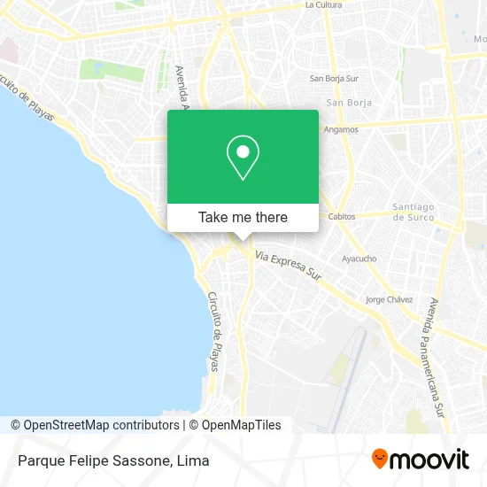 Parque Felipe Sassone map