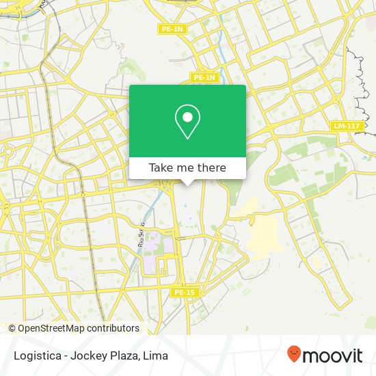 Logistica - Jockey Plaza map