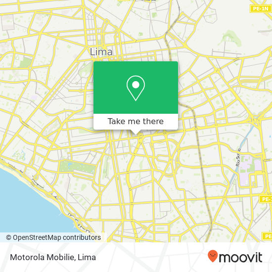 Motorola Mobilie map