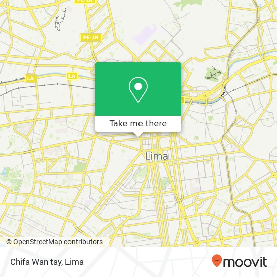 Chifa Wan tay map