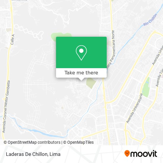 Laderas De Chillon map