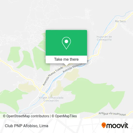 Club PNP Afobiso map