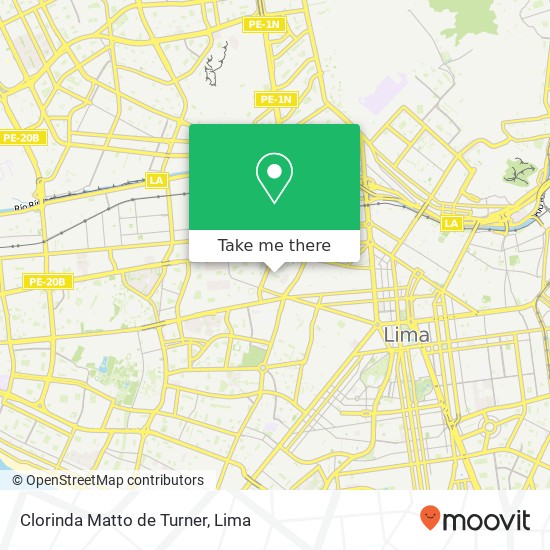 Clorinda Matto de Turner map