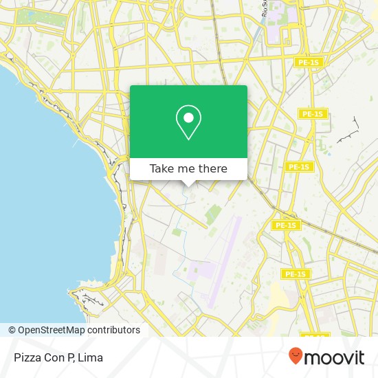 Pizza Con P map